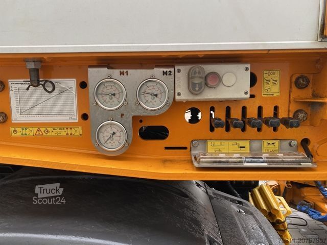 Zema profila puspiekabe FAYMONVILLE F-S42-2GXX | MEGAMAX*auszieh. & verbreiterbar