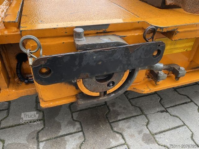 Zema profila puspiekabe FAYMONVILLE F-S42-2GXX | MEGAMAX*auszieh. & verbreiterbar