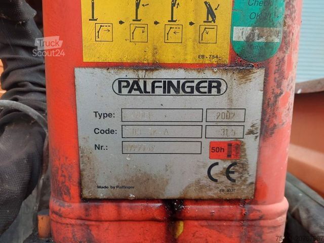 Furgão basculante MAN LE 8.220 4x4 | Kipper/Kran Palfinger PK7001