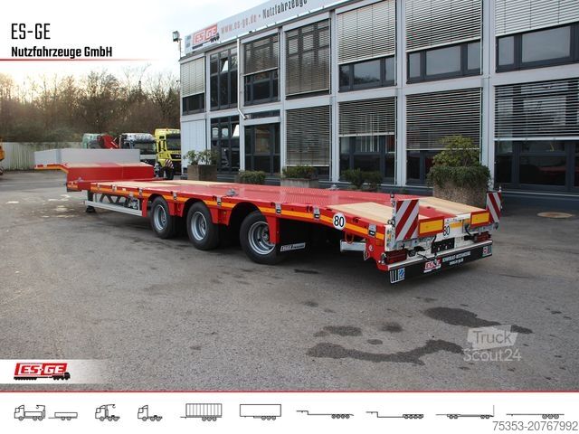 Alçak şasi dorse FAYMONVILLE MAX Trailer MAX100 Semi-Tieflader