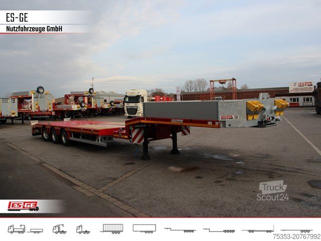 Alçak şasi dorse FAYMONVILLE MAX Trailer MAX100 Semi-Tieflader