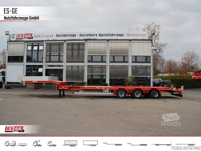 Alçak şasi dorse FAYMONVILLE MAX Trailer MAX100 Semi-Tieflader