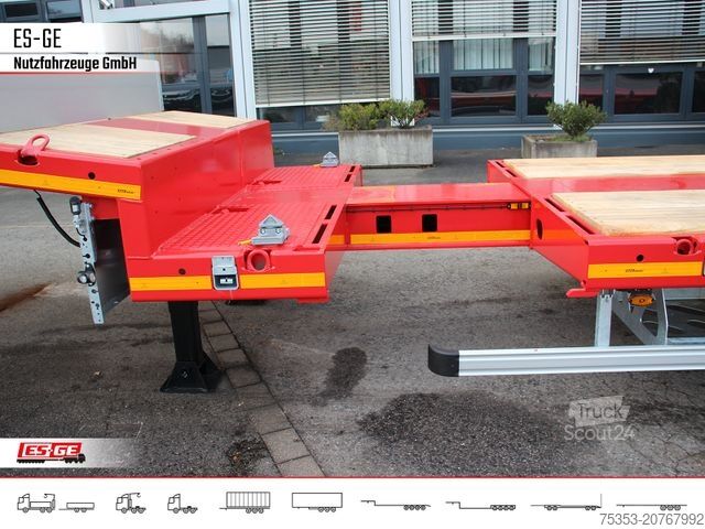 Alçak şasi dorse FAYMONVILLE MAX Trailer MAX100 Semi-Tieflader