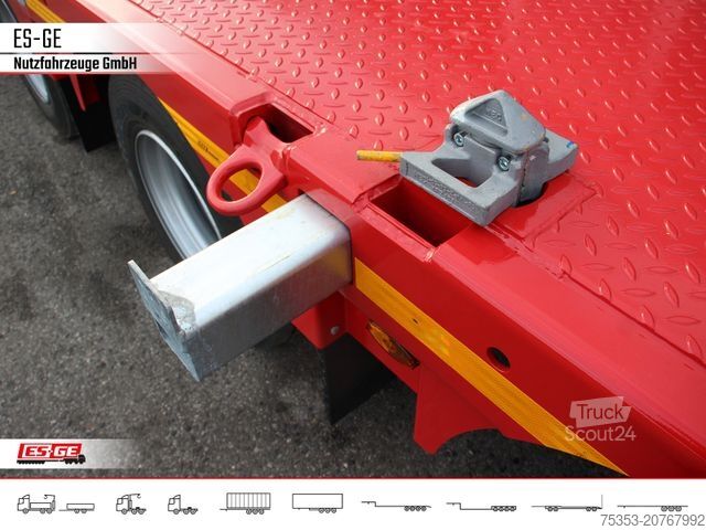 Alçak şasi dorse FAYMONVILLE MAX Trailer MAX100 Semi-Tieflader