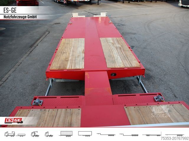 Alçak şasi dorse FAYMONVILLE MAX Trailer MAX100 Semi-Tieflader