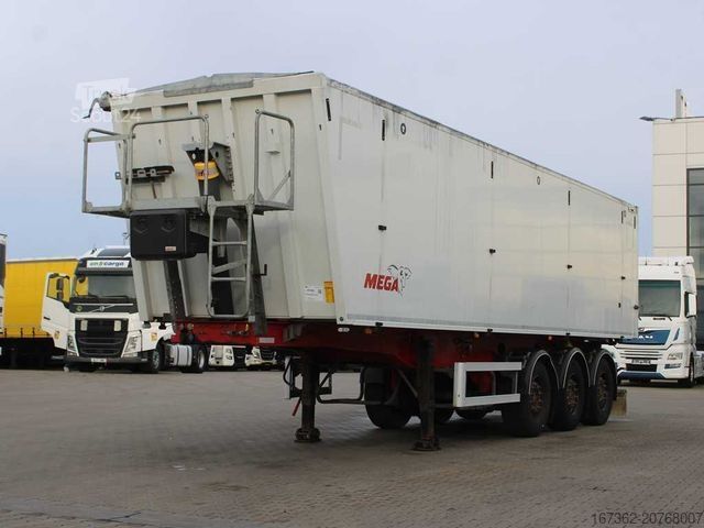 Polpriklopnik kiper MEGA MEGA LIGHT, SAF, LIFTING AXLE