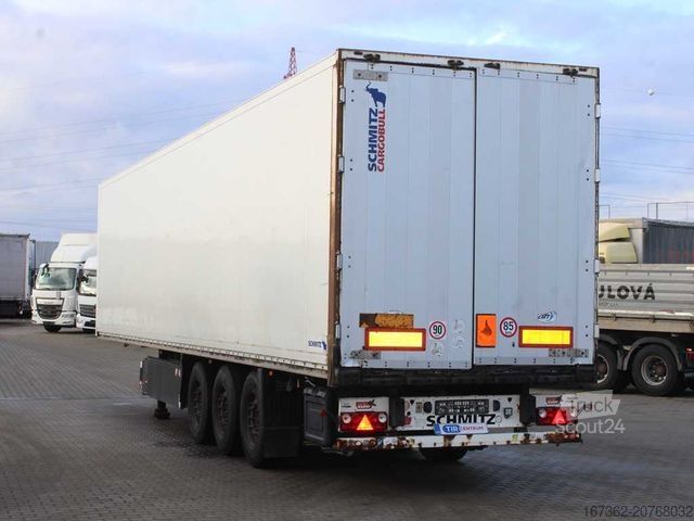 Semirimorchio furgonato SCHMITZ CARGOBULL SKO 24/L, LIFTING AXLE, 2X PALLET BASKET