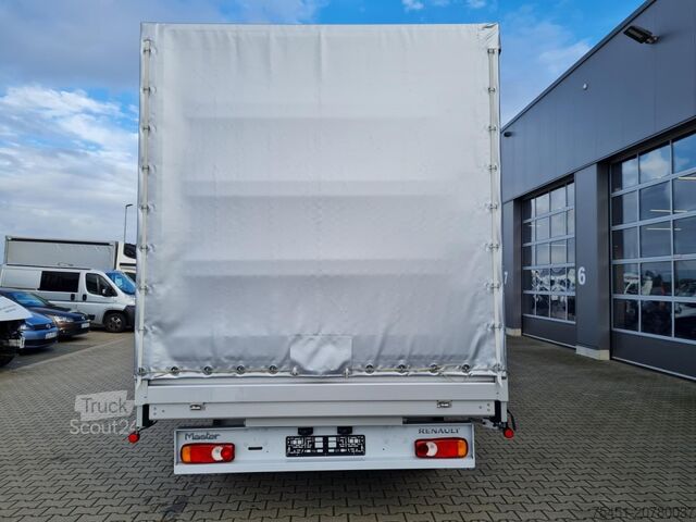 Curtain sider van Renault Master 3,5t Pritsche Schiebe Plane ERGO KLIMA TEMPO