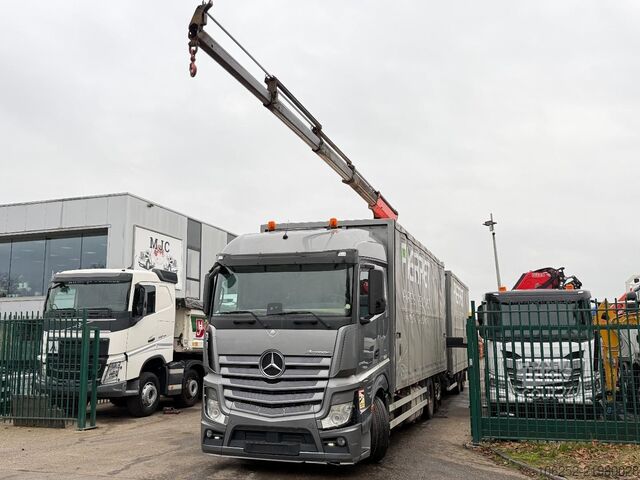 Camion cu macara Mercedes-Benz ACTROS 2645 6x2 105m³ JUMBO + CRANE PALFINGER P...