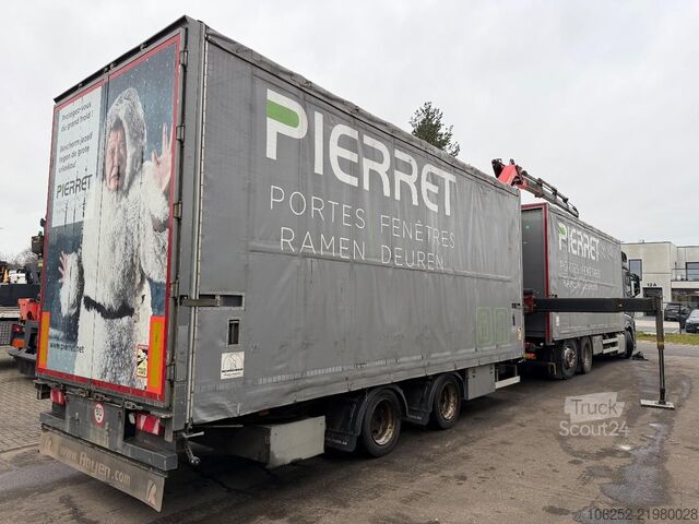 Camion cu macara Mercedes-Benz ACTROS 2645 6x2 105m³ JUMBO + CRANE PALFINGER P...