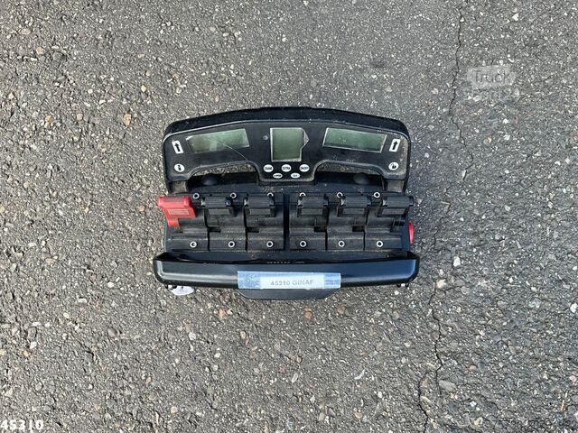 Šiukšlių surinkimo transporto priemonė Ginaf C 3128 NF Euro 6 Hiab 21 Tonmeter laadkraan Jus...