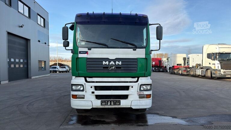 Boîte plate MAN TGA 25.360 (MANUAL PUMP / PERFECT CONDITION / M...