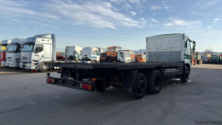 Boîte plate MAN TGA 25.360 (MANUAL PUMP / PERFECT CONDITION / M...