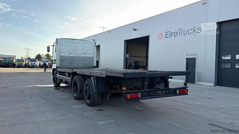 Boîte plate MAN TGA 25.360 (MANUAL PUMP / PERFECT CONDITION / M...