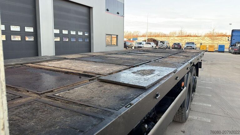 Boîte plate MAN TGA 25.360 (MANUAL PUMP / PERFECT CONDITION / M...