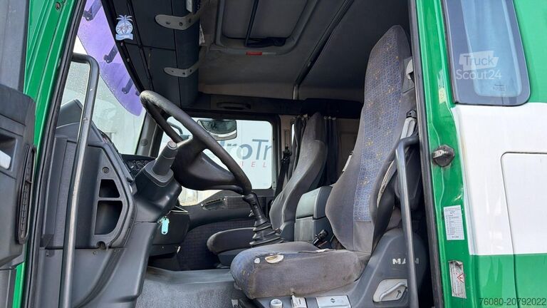 Boîte plate MAN TGA 25.360 (MANUAL PUMP / PERFECT CONDITION / M...