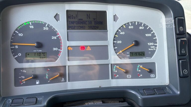 Boîte plate MAN TGA 25.360 (MANUAL PUMP / PERFECT CONDITION / M...