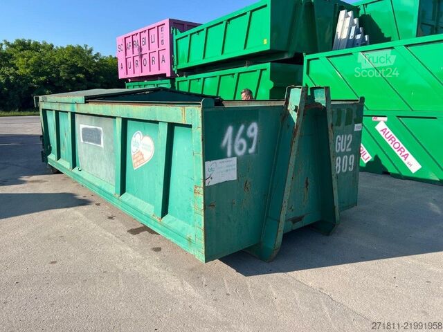 Krokcontainer  CONTAINER SCARRABILE USATO CON COPERCHIO