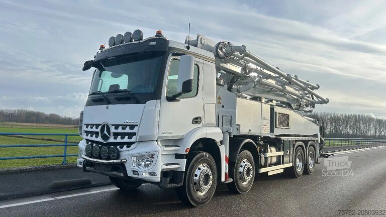 Betonpomp Mercedes-Benz Arocs 3740 Putzmeister 42 bsf | big axle | pum...