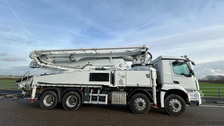 Betonpomp Mercedes-Benz Arocs 3740 Putzmeister 42 bsf | big axle | pum...