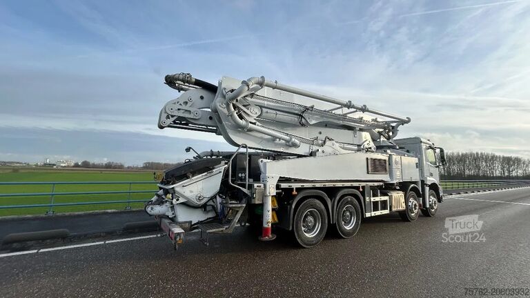 Betonpomp Mercedes-Benz Arocs 3740 Putzmeister 42 bsf | big axle | pum...