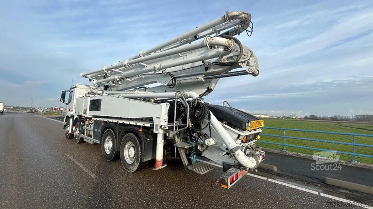 Betonpomp Mercedes-Benz Arocs 3740 Putzmeister 42 bsf | big axle | pum...
