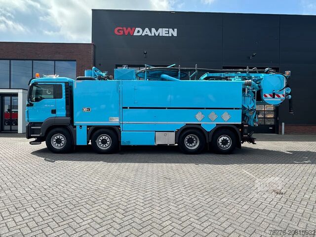Zuigvoertuig MAN TGS 35.400 8X2-4 BL WIEDEMANN SUPER 1000