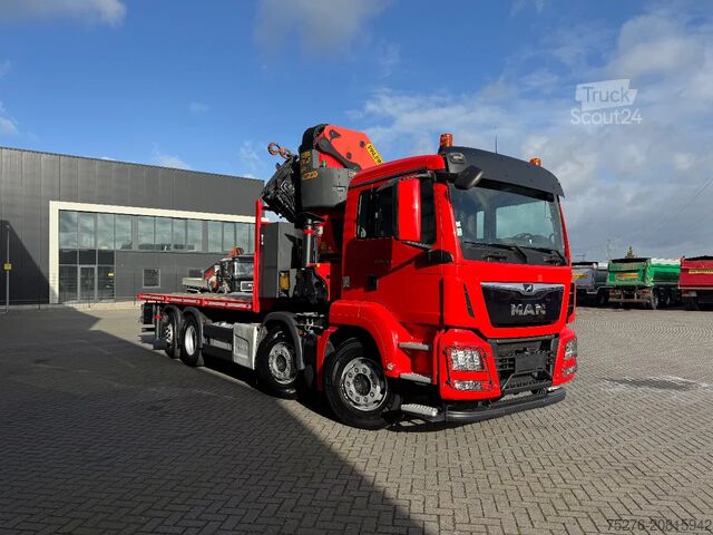 Vrachtwagen met kraan MAN TGS 35.460 8x2 Palfinger PK 65002-SH Euro 6