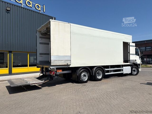 Kølet/frosset transport DAF CF 290 + 6X2 + CARRIER + LOADLIFT 2000KG + 2 CO...