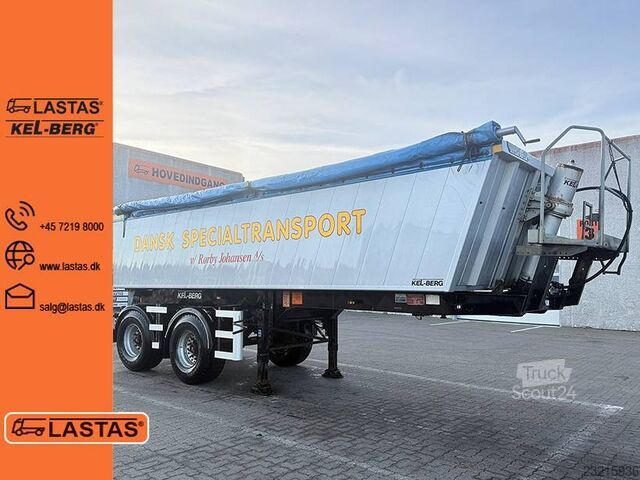 Kel-Berg City tippbil / City aluminiums kasse-tipp med 24 m³ volum Kel-Berg City tipper / City-Alukastenmulde Kipper 24m3