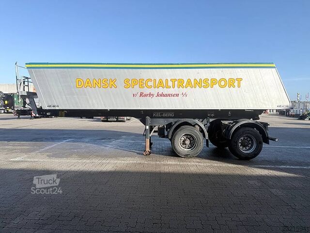 Kel-Berg městský sklápěč / městská sklápěcí hliníková korba 24 m³ Kel-Berg City tipper / City-Alukastenmulde Kipper 24m3