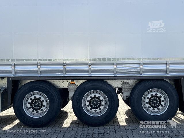 Atvērta puspiekabe ar tentu Schmitz Cargobull Curtainsider Standard Getränke