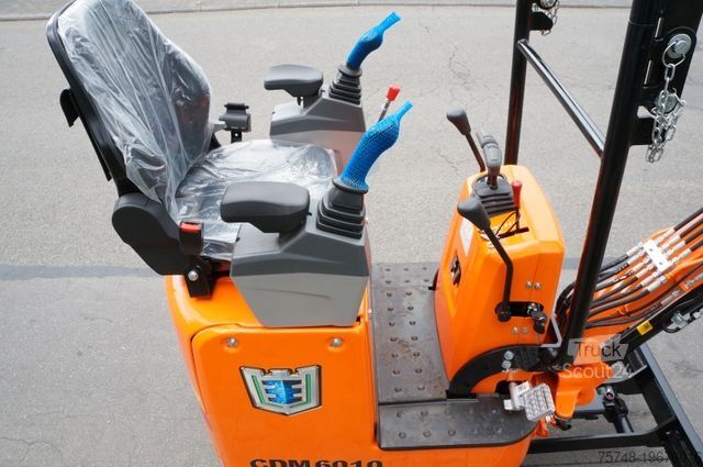 Mini ekskavatör  Minibagger LONKING CDM6010 mit YANMAR Diesel
