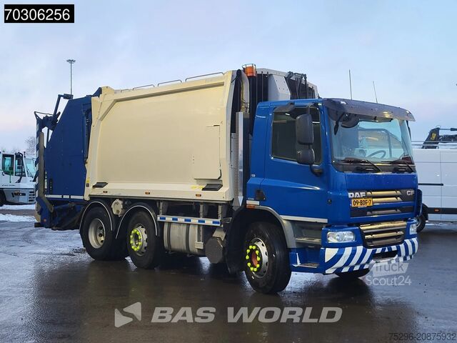 Garbage truck DAF CF75.250 6X2 Geesink GPM III v 17H25 Steering A...