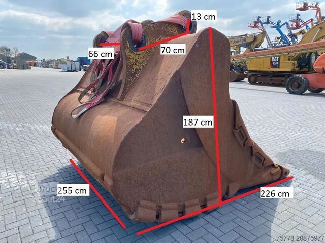 Standard bucket Caterpillar 390 TOOTH BUCKET | TEETH BUCKET | SCHAUFEL