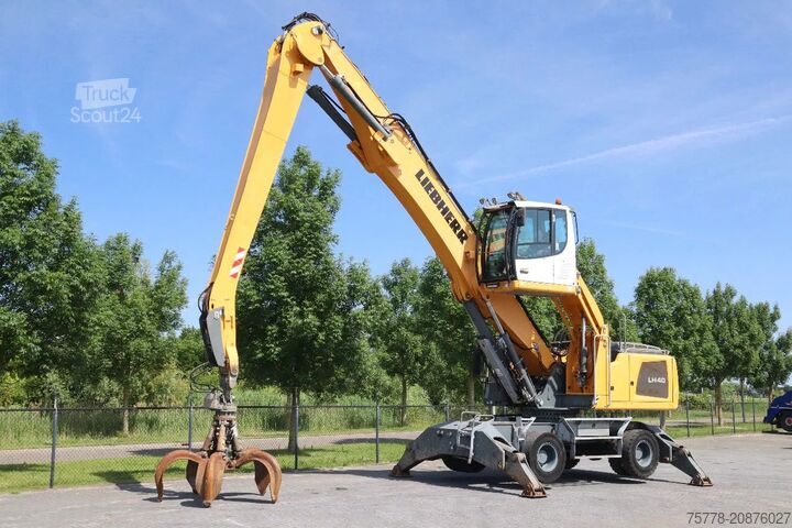 Mașină de manipulare a materialelor Liebherr LH 40 M LITRONIC | GRAB | QUICK COUPLER | 16 METER
