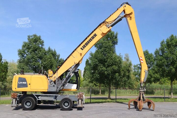 Mașină de manipulare a materialelor Liebherr LH 40 M LITRONIC | GRAB | QUICK COUPLER | 16 METER