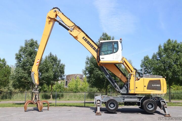 Excavadora de ruedas Liebherr LH 40 M LITRONIC | GRAB | QUICK COUPLER | 16 METER