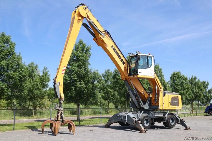 Excavadora de ruedas Liebherr LH 40 M LITRONIC | GRAB | QUICK COUPLER | 16 METER