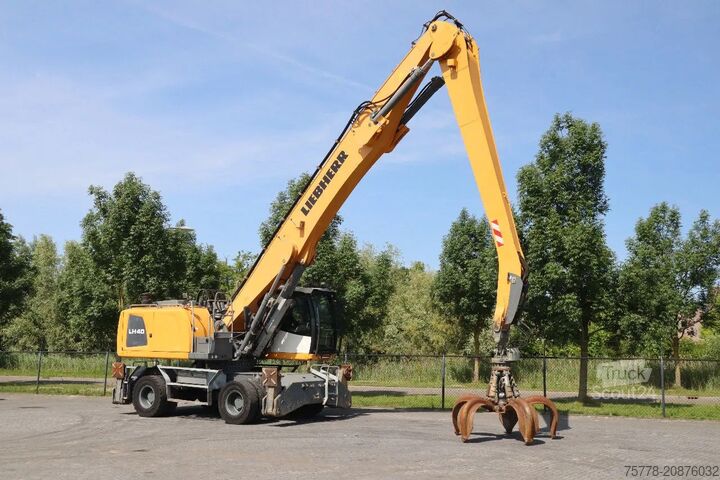Excavadora de ruedas Liebherr LH 40 M LITRONIC | GRAB | QUICK COUPLER | 16 METER