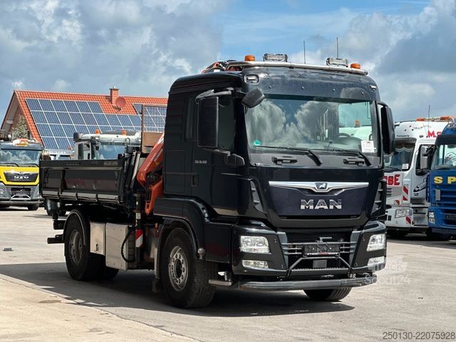 Driezijdige kipper MAN TGS 18.460 4x2 BL MEILLER DSK & ATLAS LK