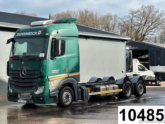 Nákladné vozidlo s výmennou nadstavbou MERCEDES-BENZ Actros 2536L 6x2 EU6 Retarder BDF/ LDW /FLEET