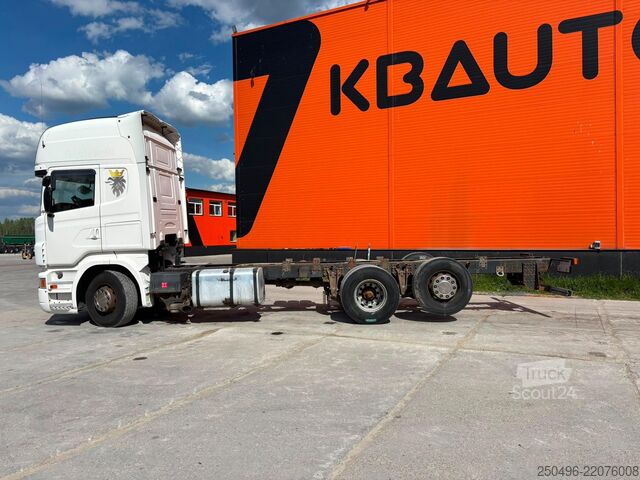 Кабина шасси Scania R 420 6x2 CHASSIS L=7646 mm