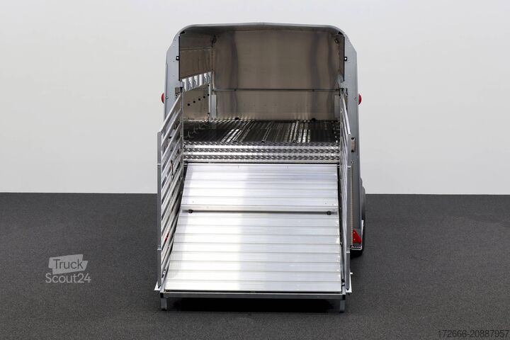 állatszállító pótkocsi Ifor Williams TA510|14x7|DOPPELSTOCK 434X178X214CM