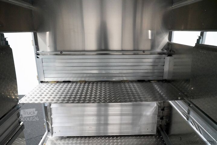 állatszállító pótkocsi Ifor Williams TA510|14x7|DOPPELSTOCK 434X178X214CM