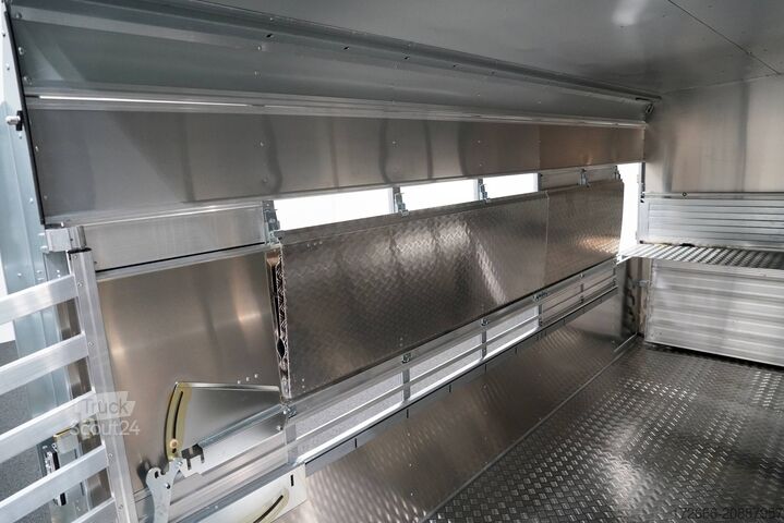 állatszállító pótkocsi Ifor Williams TA510|14x7|DOPPELSTOCK 434X178X214CM