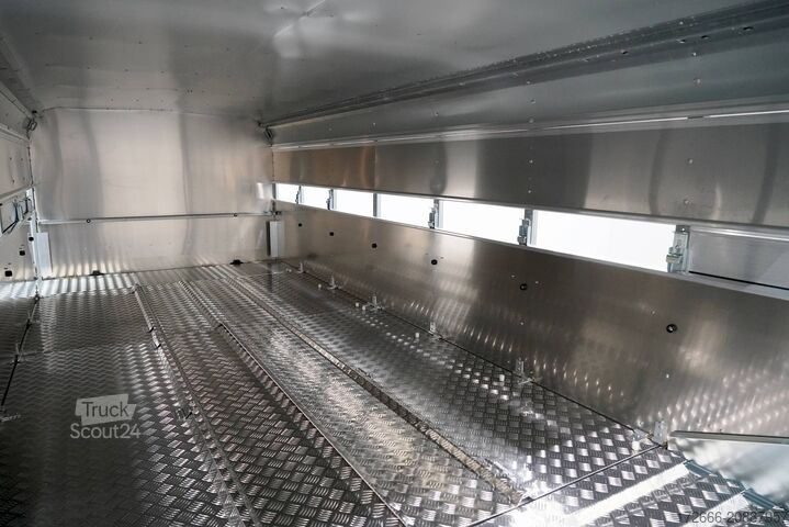 állatszállító pótkocsi Ifor Williams TA510|14x7|DOPPELSTOCK 434X178X214CM