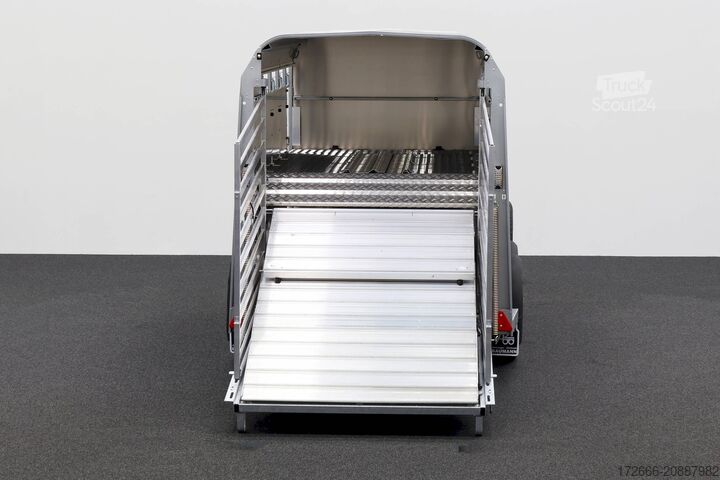 állatszállító pótkocsi Ifor Williams TA5|10x6|DOPPELSTOCK 311X156X183CM