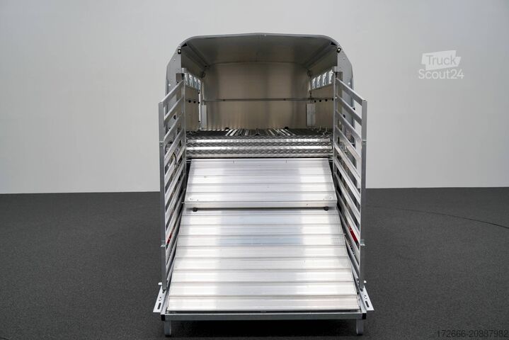 állatszállító pótkocsi Ifor Williams TA5|10x6|DOPPELSTOCK 311X156X183CM