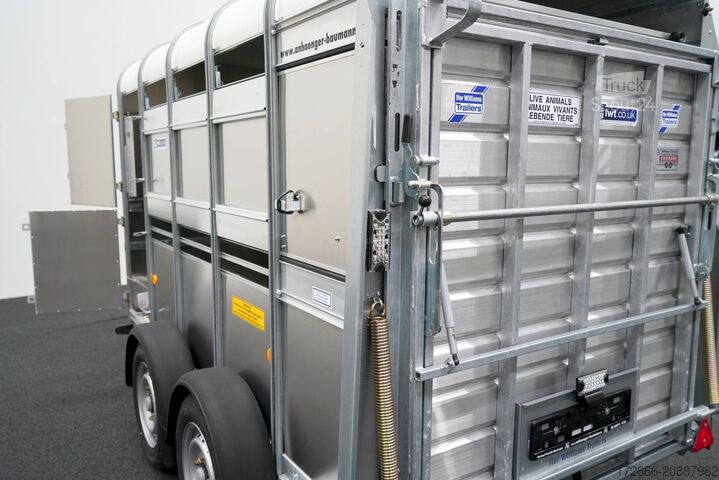 állatszállító pótkocsi Ifor Williams TA5|10x6|DOPPELSTOCK 311X156X183CM